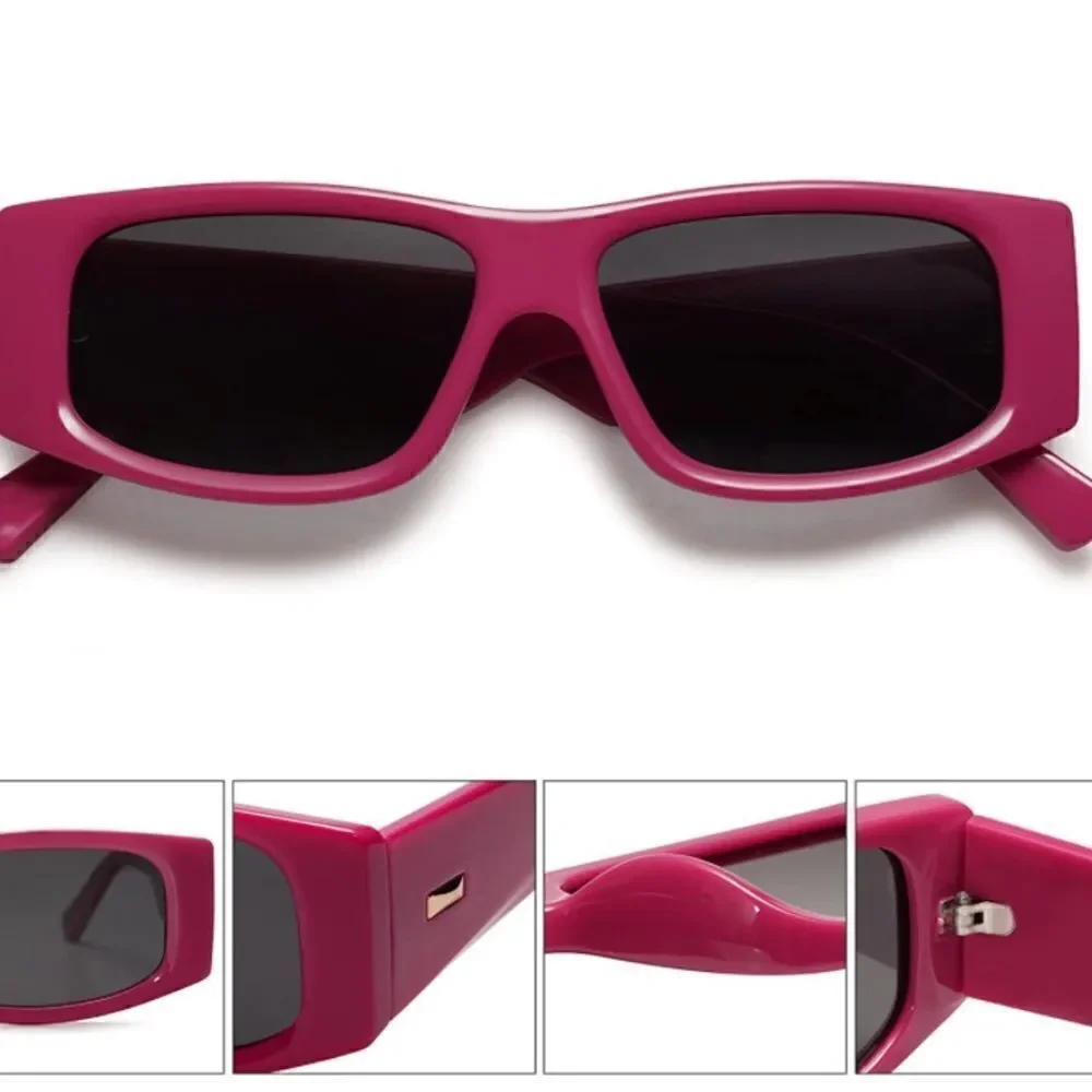 Retro Vintage Rectangular Sunglasses